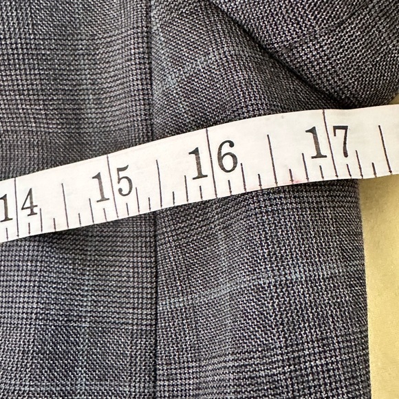 Hobbs Gray Checkered  Women Pants Suit - Picture 5 of 13